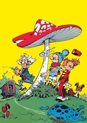 Spirou et Fantasio cartoon