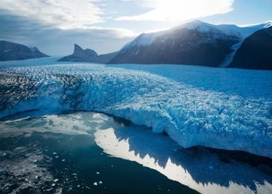 Glacier in West Greenland