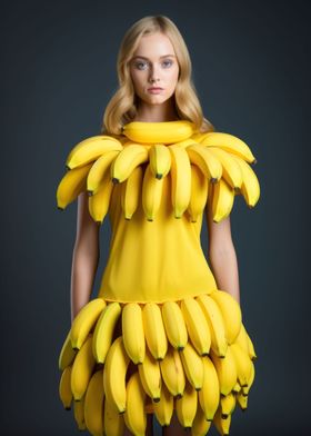 Banana Fashion Model 01