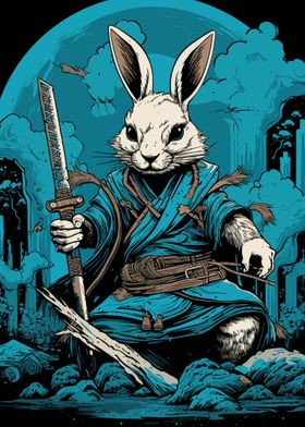 samurai rabbit japan