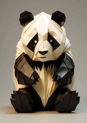 Origami of Panda