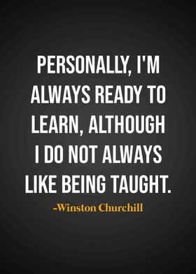 Winston Churchill Quote 