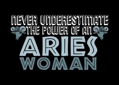 Zodiac Power Aries Women