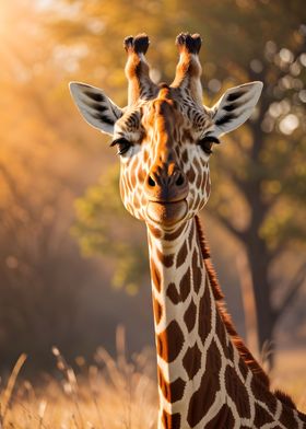 Giraffe animals