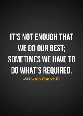 Winston Churchill Quote 