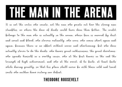 The Man in the Arena