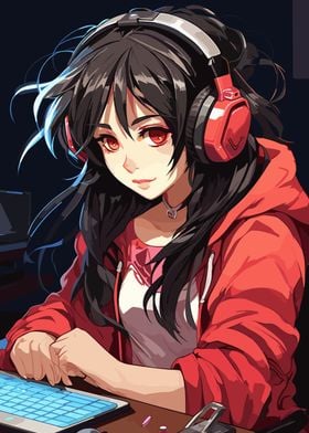 Lofi Gamer Girl