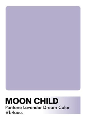 PANTONE MOON CHILD