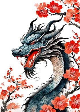 Floral Dragon