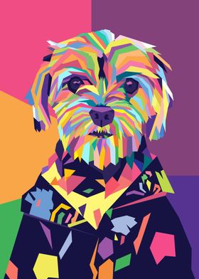 Dog Pop Art