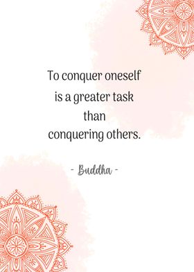 Conquer self
