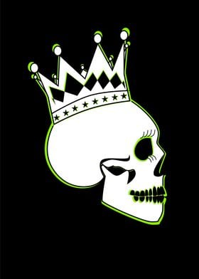 King skull with crown sid