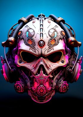 Robot Skull