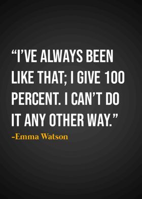 Emma Watson Quote 