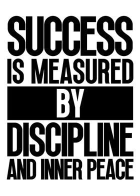 Discipline Success Quote