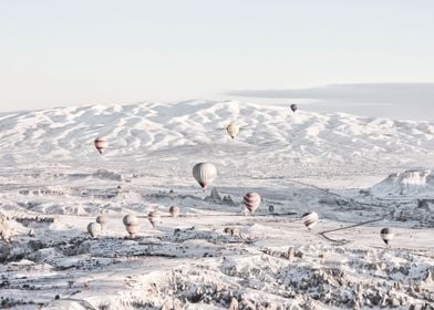 Hot air balloons