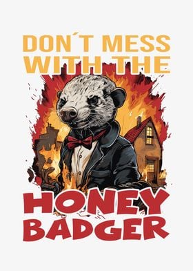 Don T Mess Honey Badger