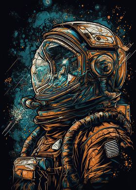 universe astronaut galaxy