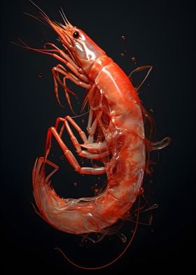 Minimalist Shrimp