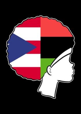 Puerto Rico African Flag