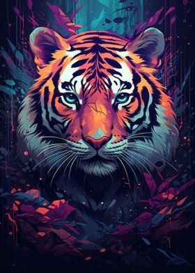 Tigers of the World Poster Print 