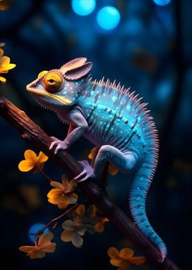 Bioluminescent Chameleon
