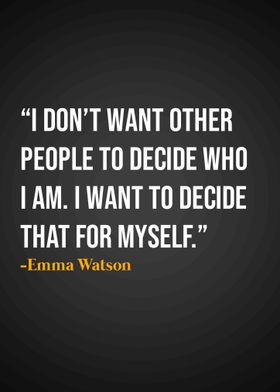 Emma Watson Quote