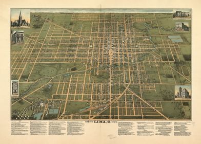 Lima Ohio 1892