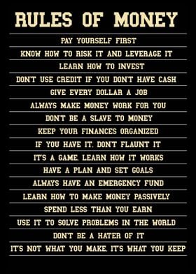 17 Rules of Money