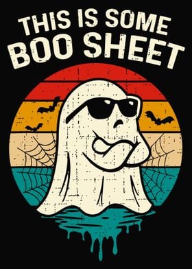 Funny Halloween Boo Sheet
