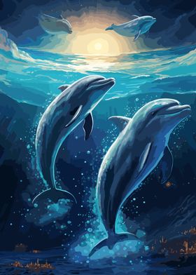 dolphin space animal