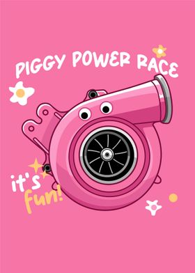Piggy Power Race