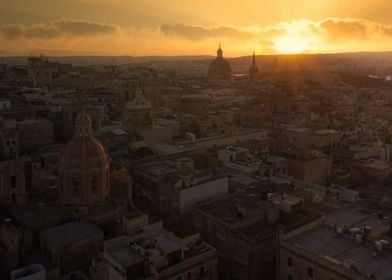 Valletta During Sunset