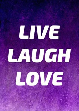 Live Laugh Love Sign, Live Laugh Love Poster for Sale by graphic