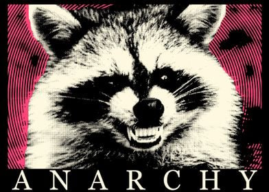 Anarchy Raccoon Pink