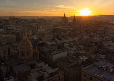 Valletta During Sunset