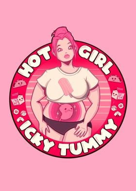 Hot Girl Icky Tummy