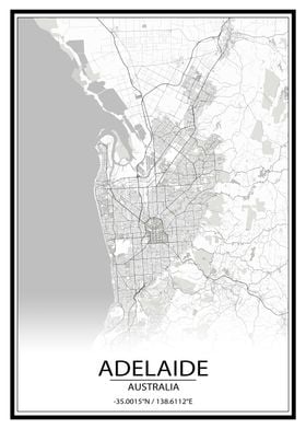 Adelaide White City Map