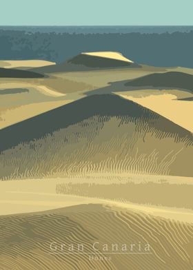 Gran Canaria dunes desert