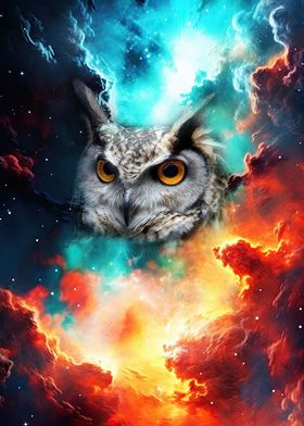 OWL SPACE NEBULA