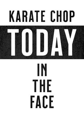 KARATE CHOP FUNNY OFFICE