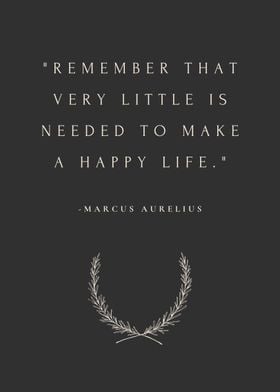 Marcus Aurelius Quote Art