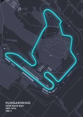 Hungaroring racetrack