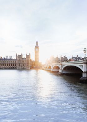 Morning light at Big Ben