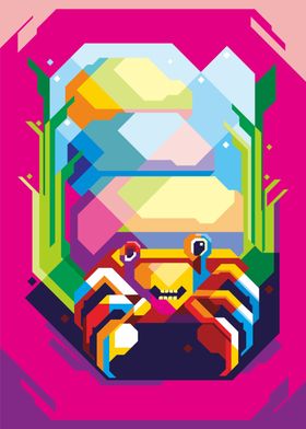 SMILING HERMIT CRAB WPAP 