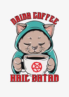 Satanic Coffee Drinker