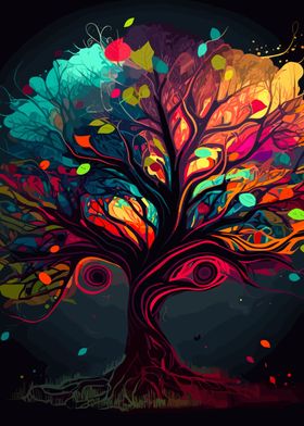 Colorful Tree