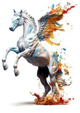 Marble Horse Paint