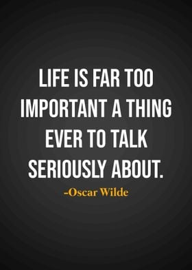 Oscar Wilde Quote 