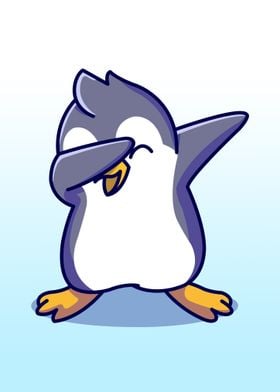 cute penguin animal 